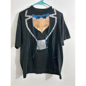 Vintage Tux Tuxedo  T-shirt XL Fruit Of The Loom Made In USA